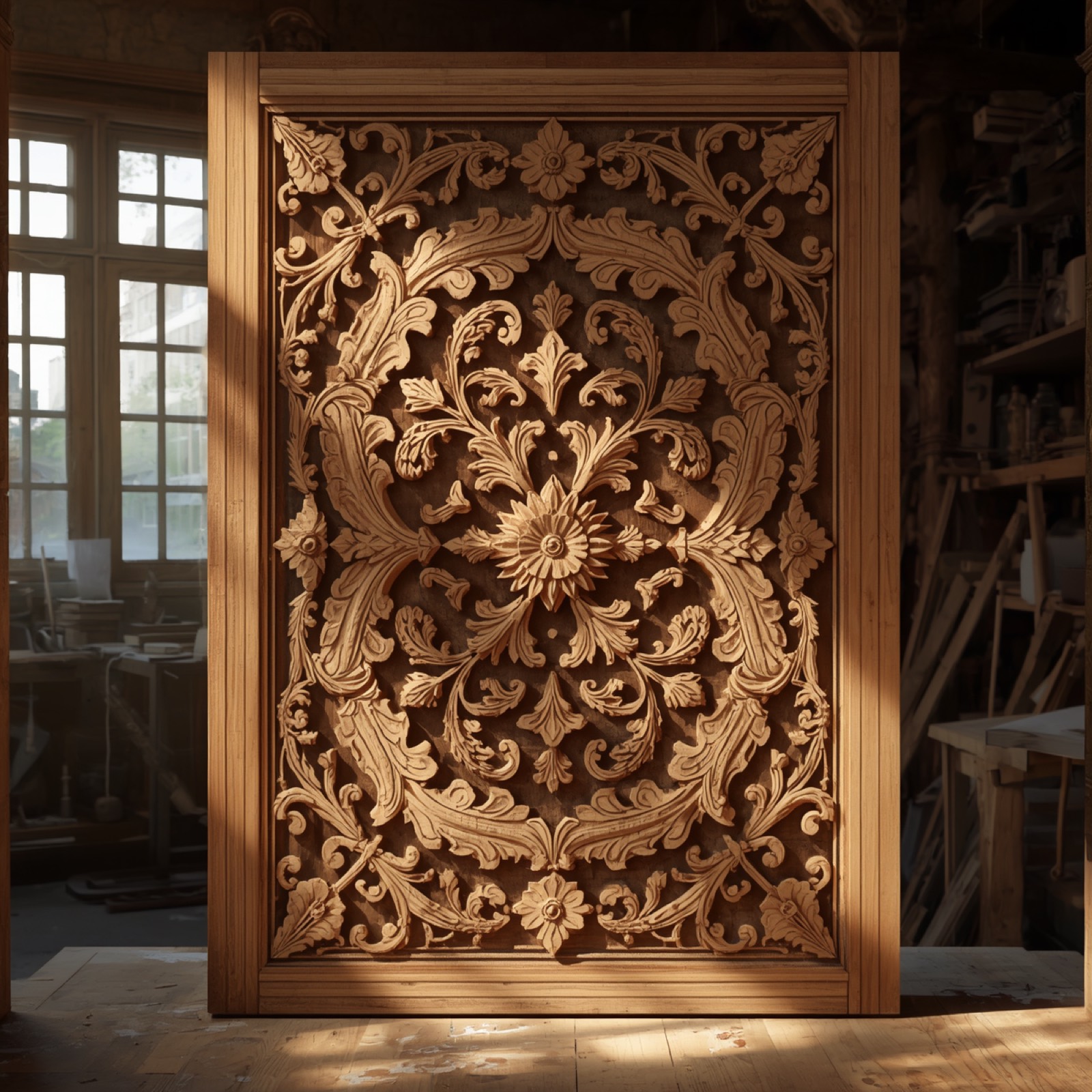 Panneaux sculptés